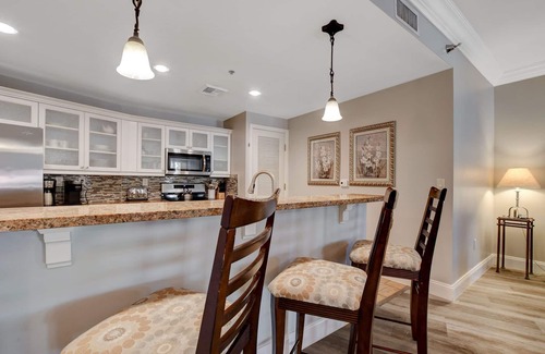 Lake Las Vegas Condo | OVER-SIZED 2 BR PATIO UNIT STEPS TO POOL & COURTYARD!