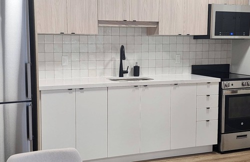 Kitchener Apartment | Oversized Trendy Studio Unit in Prime Downtown location