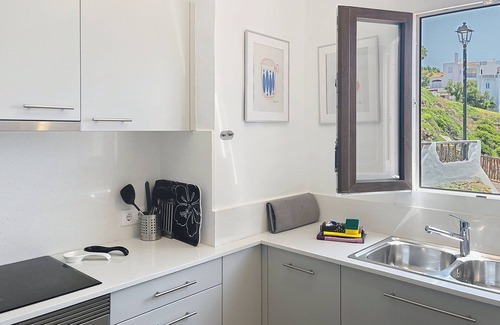 Platges de Fornells Apartment | P107-Apartment-Beach view-Private Bathroom