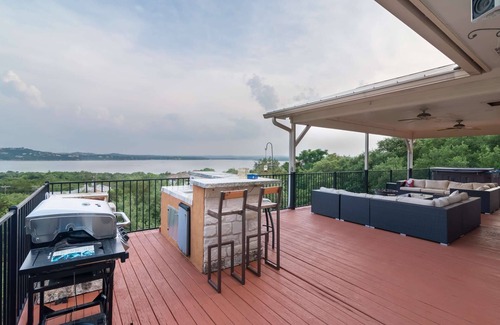 Comanche Trail House | Palatial Property Pairs Pool, Pickleball, Piano and Panoramic Views