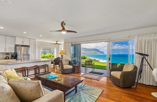 Princeville Condo | Pali Ke Kua 121 offer Stunning Oceanfront Views