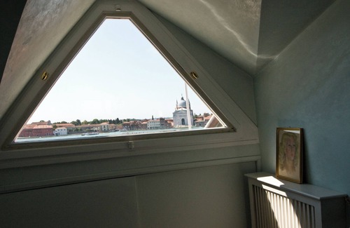 Isola San Giorgio Maggiore Apartment | Palladio terrace: elegant with spectacular view