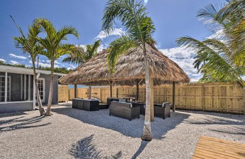 Palm City House | Palm City Canalfront Home with Boat Dock and Fire Pit!