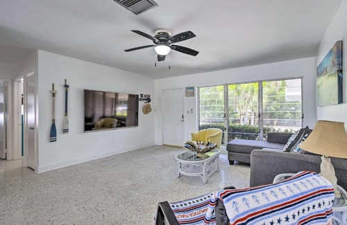 Palm City House | Palm City Canalfront Home with Boat Dock and Fire Pit!