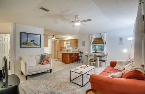 Palm Coast House | Palm Coast Vacation Rental < 1 Mi to the Beach!