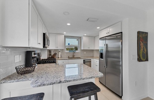 Palm Island House | Palm Island Cove: Your oasis near the beach! 3 Bedrooms, 1.5 baths and spacous outdoor shower!