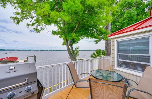 River Road House | Pamlico River House with Private Dock and River View!