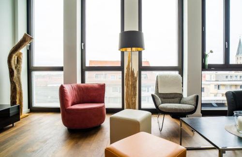 Braunschweig City Center Apartment | Panorama Bliss - Luxus Apartment in Braunschweig's Altstadt
