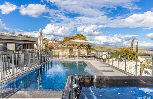 Nof Kinneret Villa | Panorama Cliffside Villa In Safed