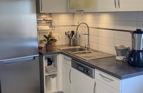 Moulins Apartment | Panoramic apartment in Moulins center with terrace, 2 bedrooms, and modern amenities
