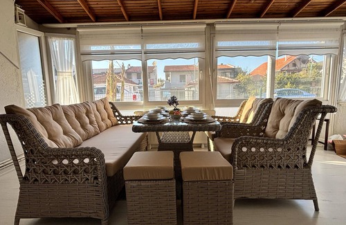Urla Villa | Panoramic Sea View Accommodation - Izmir Terrace Enjoyment