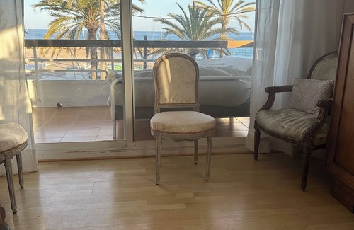 Cubelles Apartment | Panoramic Seafront Apartment: Direct Ocean Views