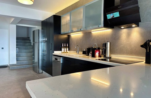 Bodrum City Center Villa | Panoramic Triplex with Jacuzzi
