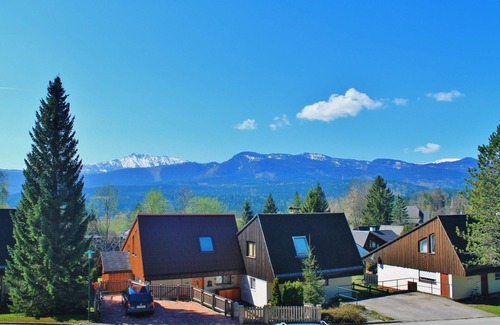 Bad Mitterndorf Apartment | Panoramic view - sunny and quiet south-facing apartment on the edge of the forest with a panoramic view