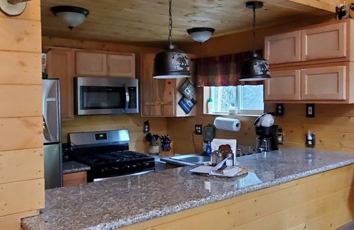 Funny River Cabin | Papa Bear Cabin-Close to Kenai River- sleeps up to 10- Alaska Building a Dream