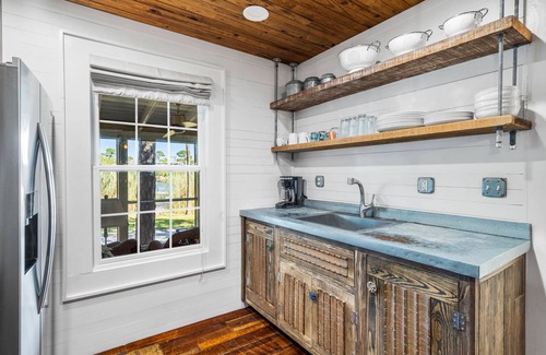 Grayton Beach House | Papa's Hideaway- secluded cottage in Grayton on the lake