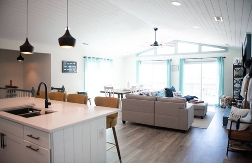 Bumpass House | Paradise at Sunset Point: hot tub, waterfront and dog friendly property
