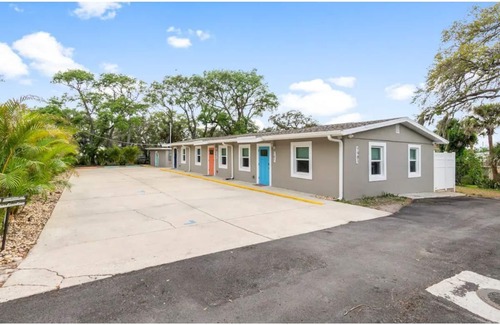 Tropic Apartment | Paradise Palms Stunning Efficiency103 w/private patio