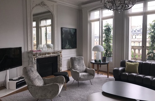 L'Europe Apartment | Paris 8th, Lux Modern Apt , 5 BR, Grt Views, 350sq meters, on Park Monceau