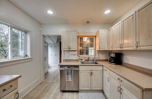 Meadow Glade Other | Park like setting and fenced, 3 bed 2.5 bath updated 1920 farmhouse-Covered Deck