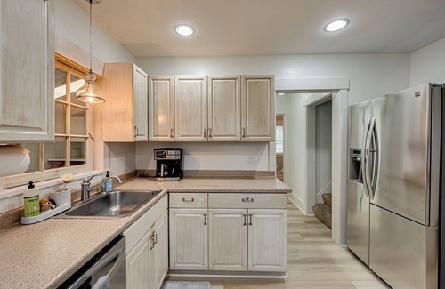 Meadow Glade Other | Park like setting and fenced, 3 bed 2.5 bath updated 1920 farmhouse-Covered Deck