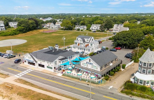 Falmouth Heights Condo | Partial Ocean View! 2 Queen Studio w/Private Deck (312)