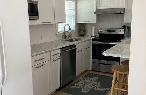 Pass-a-Grille Condo | Pass A Grille Beach. Second house from secluded beach. One story, pool.
