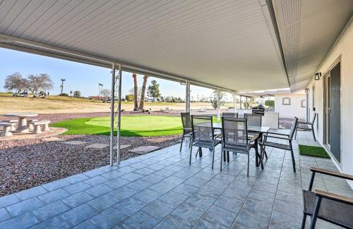 Sun City House | Patio, Grill Home on Golf Course in Sun City!