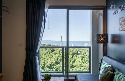 Samut Sakhon Apartment | Pattaya private high FL sea view