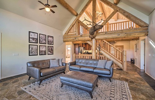 Payson Cottage | Payson Escape w/Mtn Views & Fire Pit!