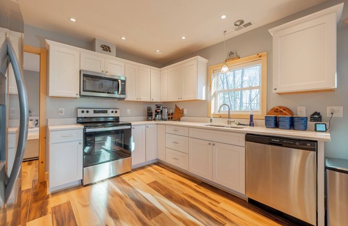Radford House | Peaceful A-frame cabin with hot tub, forest views, modern comfort, and total privacy in nature.