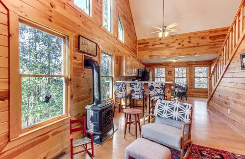 Ellijay House | Peaceful Ellijay Cabin Pool Access and Resort Perks