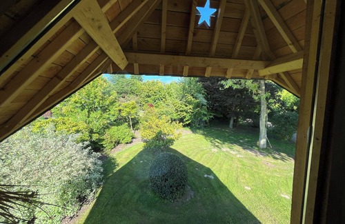 Bertreville-Saint-Ouen House | Peaceful gite in the heart of nature with suspended terrace 15min from the sea.