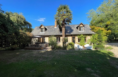 Bertreville-Saint-Ouen House | Peaceful gite in the heart of nature with suspended terrace 15min from the sea.