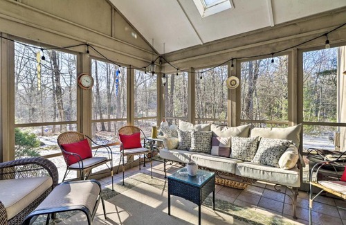 Goshen House | Peaceful Goshen Cottage with Screened Porch and Views!