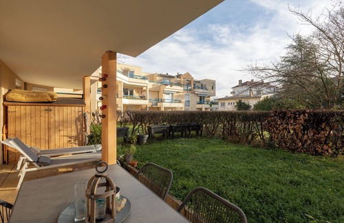 Up 1.5 Saint-Ferreol Apartment | Peaceful Haven Near City Center, Parking, Garden