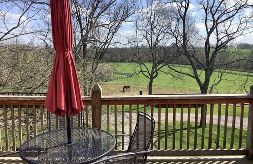 Paris House | Peaceful, historic 3-bedroom barn loft on a horse and flower farm in Paris.