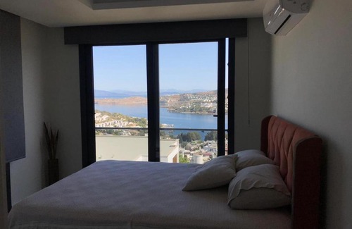 Gundogan Villa | Peaceful House with Amazing Sea View in Bodrum