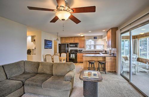Prudenville House | Peaceful Lakefront Houghton Lake Property with Patio