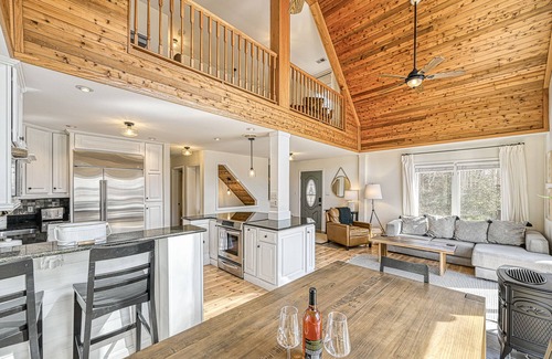 Bumpass House | Peaceful Lakefront Retreat with Hot Tub, Firepit and Boat Dock