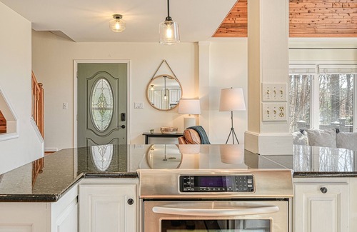 Bumpass House | Peaceful Lakefront Retreat with Hot Tub, Firepit and Boat Dock