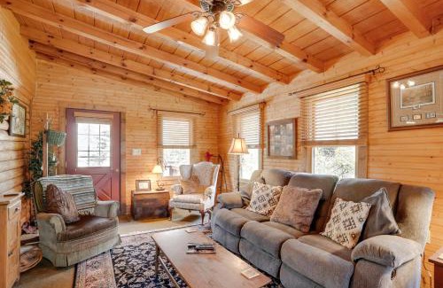 Luray House | Peaceful Luray Cabin with Hot Tub, Deck and Fire Pit!