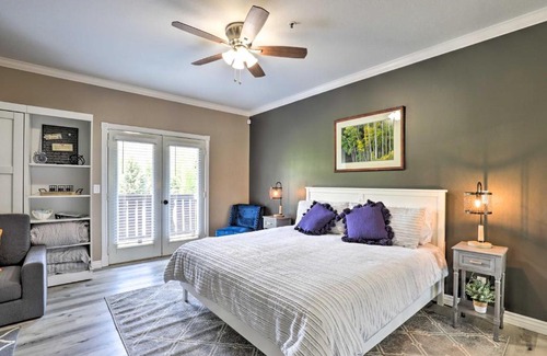 Midway Apartment | Peaceful Midway Studio with Mountain and Golf Views!