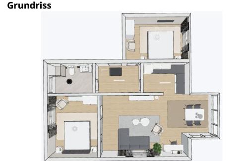 Weissenfels Apartment | Peaceful oasis 80 sqm & fully equipped - AS1A