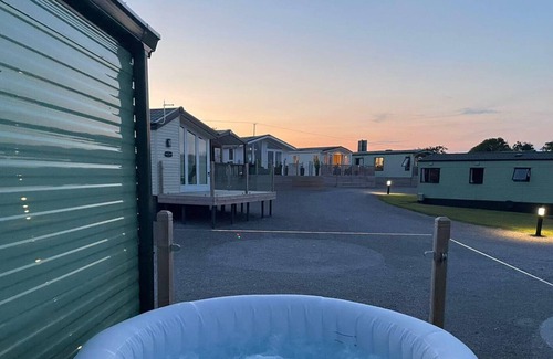 Cockermouth Cabin | Peaceful static with hot tub 15 minutes from the beach.