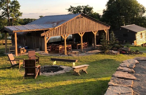 Thompson RV Rental | Peaceful Summer Cabins for Families w/Hot Tub, Firepit, Mountain Views & Trails