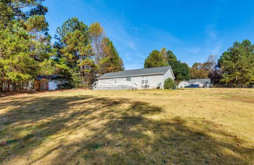 Troutman House | Peaceful Troutman Home 5 Mi to Lake Norman!