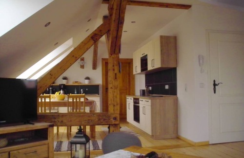 Gernrode Apartment | Pen view - oasis of well-being