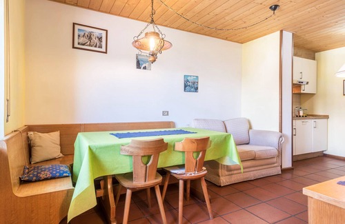 Santa Maddalena Apartment | 'Pension Sonia Apartment 104' with Mountain View, Garden & Wi-Fi