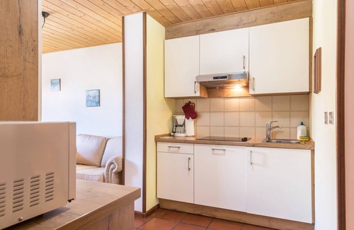 Santa Maddalena Apartment | 'Pension Sonia Apartment 104' with Mountain View, Garden & Wi-Fi